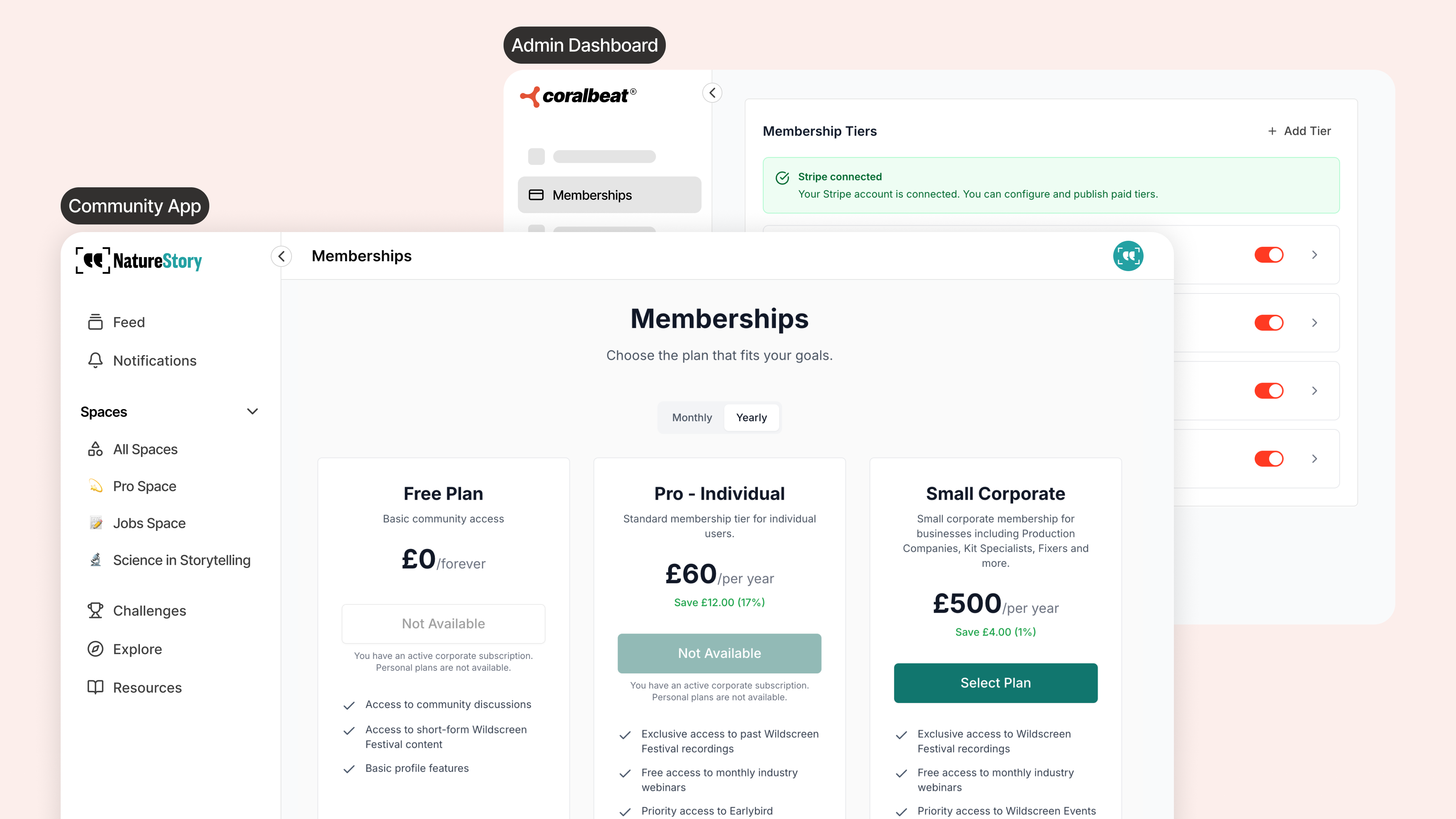 Setting Up Membership Tiers